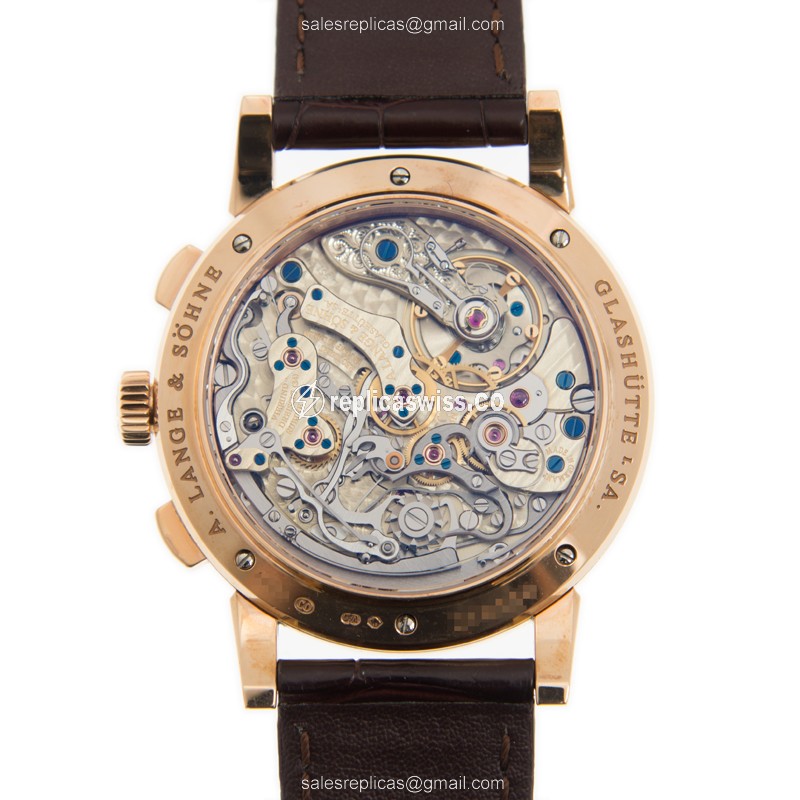 A Lange & Sohne 402.032F 1815 CHRONOGRAPH Automatic 18kt Rose Gold
