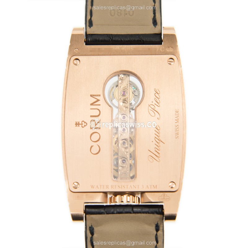 Corum 213.100.55-0001 PG01 BRIDGE Manual Wind 18kt Rose Gold