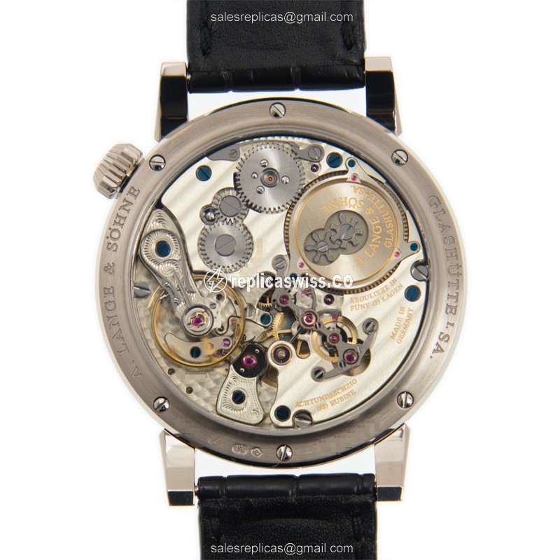 A Lange & Sohne 140.029F OWL SERIES Automatic 18kt White Gold