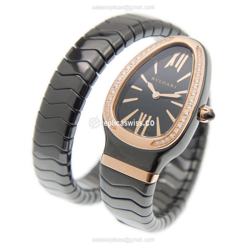 Bulgari 102532 SERPENTI Quartz Ceramic