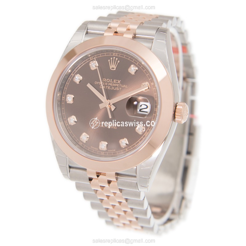 Rolex 126301-0004 DATEJUST Automatic 18kt Rose Gold & Steel