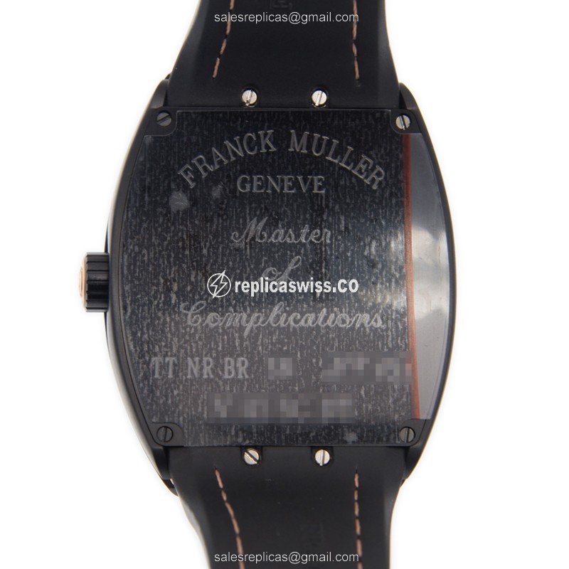 Franck Muller V 41 SC DT TT NR BR(5N) VANGUARD Automatic Stainless Steel