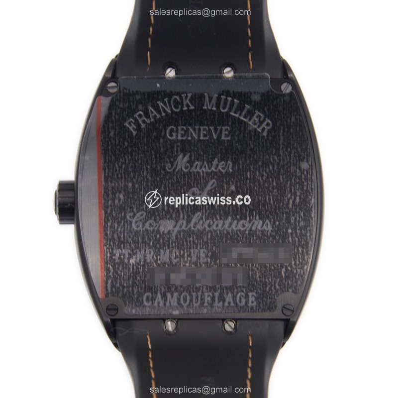 Franck Muller V 45 SC DT CAMOU (TT.NR.MC.VE) VANGUARD Automatic Stainless Steel