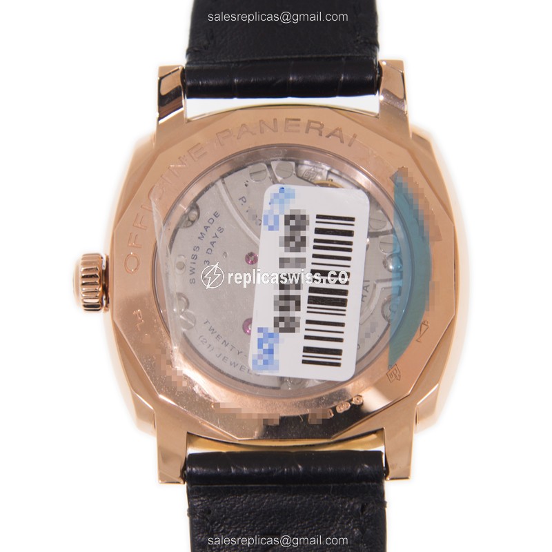 Panerai PAM00575 RADIOMIR Manual Wind 18kt Rose Gold