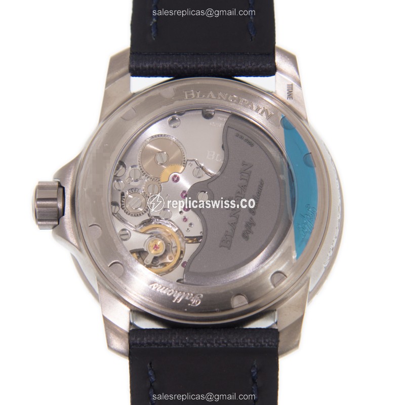 Blancpain 5015-12B40-52A FIFTY FATHOMS Automatic PVD Titanium