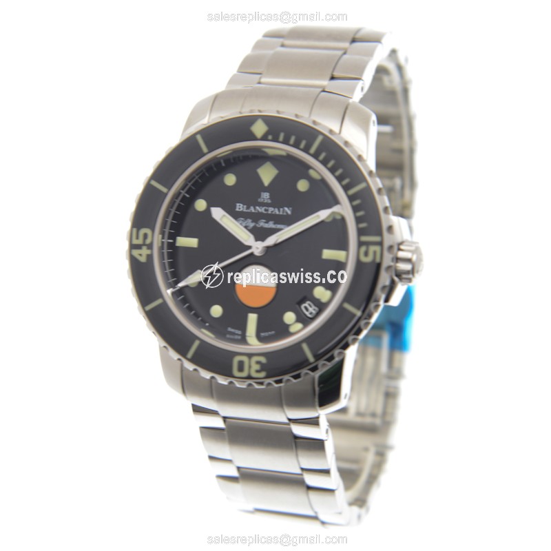 Blancpain 5008-1130-71S FIFTY FATHOMS Automatic Stainless Steel