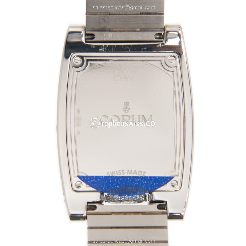 Corum Corum Full Paved Diamond BRIDGE Manual Wind 18kt White Gold & Diamond