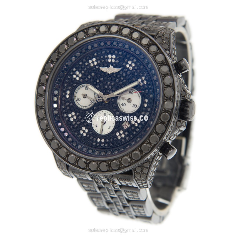 Breitling BREITLING BLACKDIA Automatic Stainless Steel & Diamond