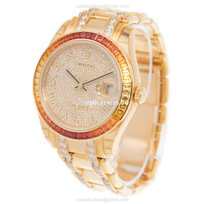 Rolex 86348SAJOR DATEJUST Automatic 18kt Gold & Diamond