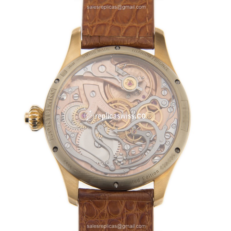 Mont Blanc 117064 1858 Manual Wind Bronze