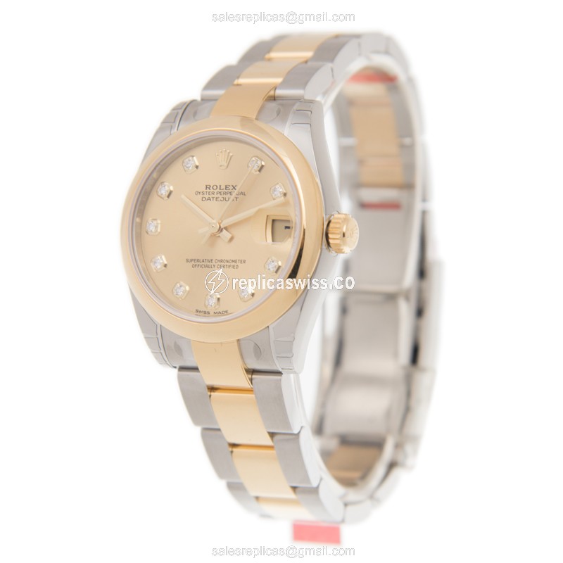 Rolex 178243GCH_O LADY DATEJUST Automatic 18kt Gold & Steel