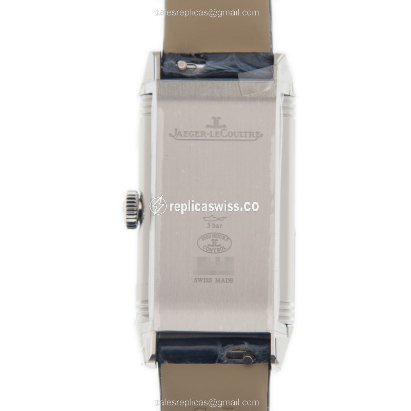 Jaeger-Lecoultre Q3288420 REVERSO Quartz Stainless Steel & Diamonds