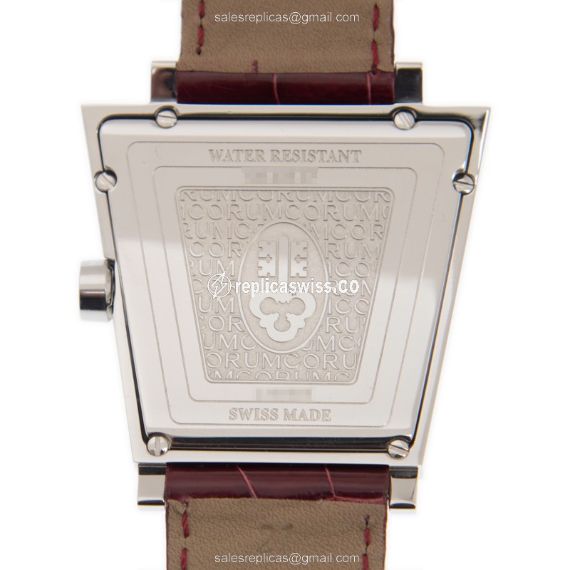 Corum 106.406.47/0012 DP51 TRAPEZE Quartz Stainless Steel & Diamonds