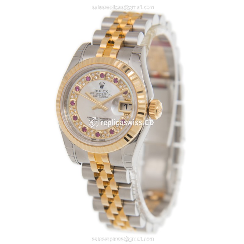 Rolex 179173NMR11_J LADY DATEJUST Automatic 18kt Gold & Steel
