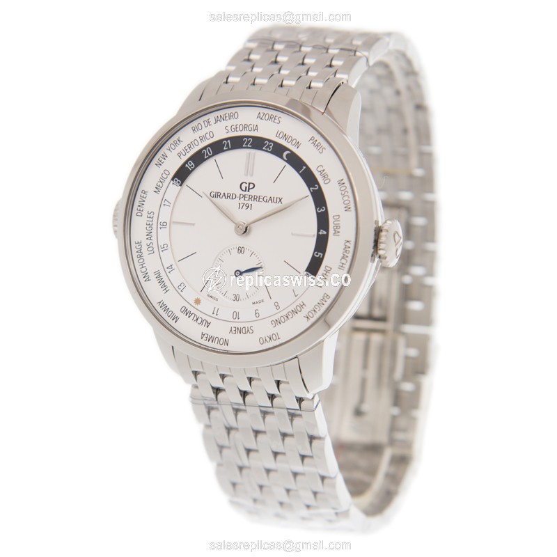 Girard Perregaux 49557-11-132-11A 1996 Automatic Stainless Steel