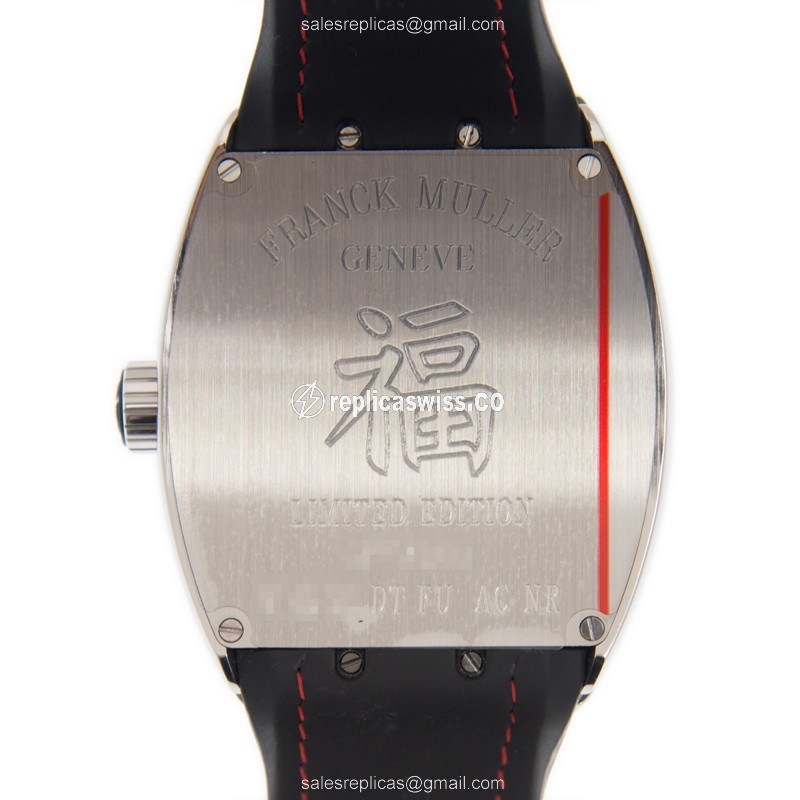 Franck Muller V 45 SC DT FU (AC.NR) VANGUARD Automatic Stainless Steel