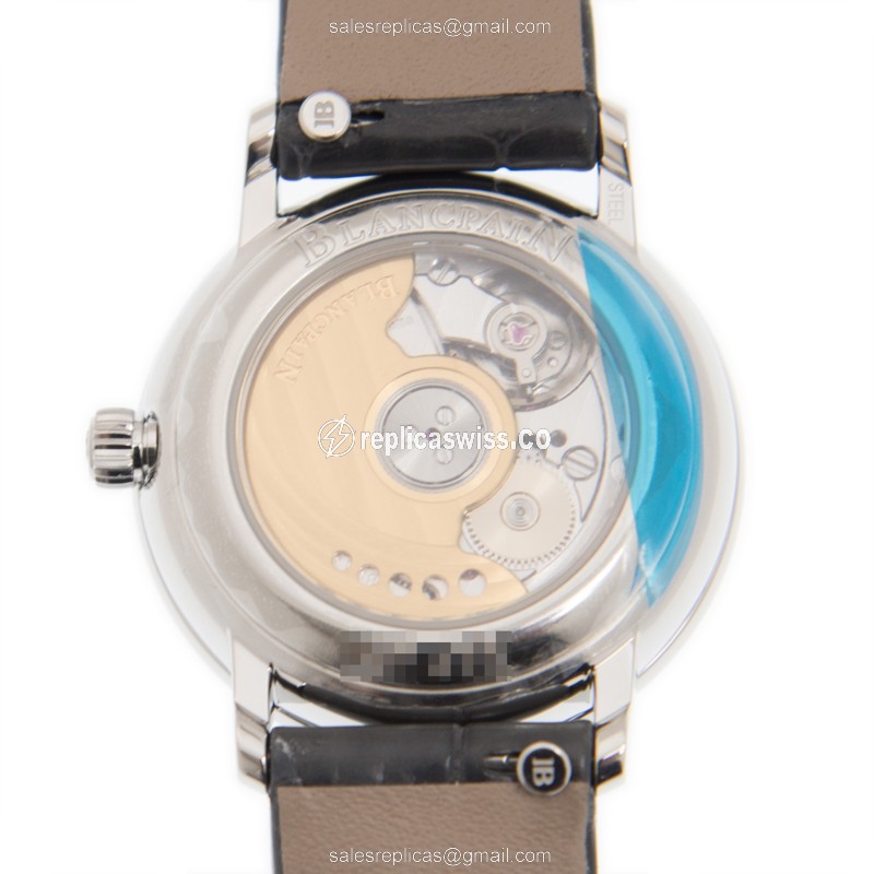 Blancpain 6104-4628-55A WOMEN Automatic Stainless Steel & Diamonds