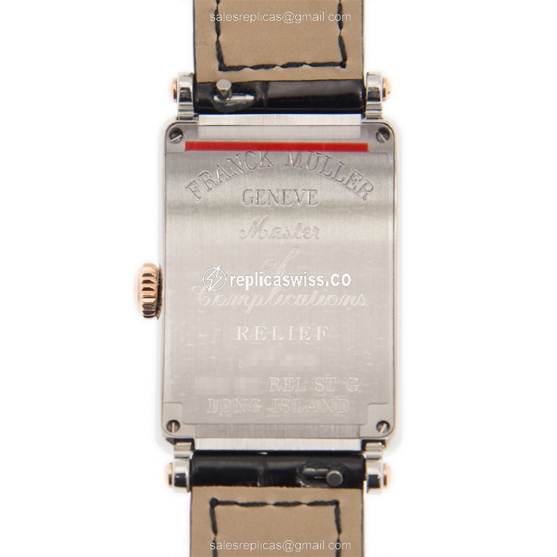 Franck Muller 902 QZ REL ST G (AC) LONG ISLAND Quartz Stainless Steel