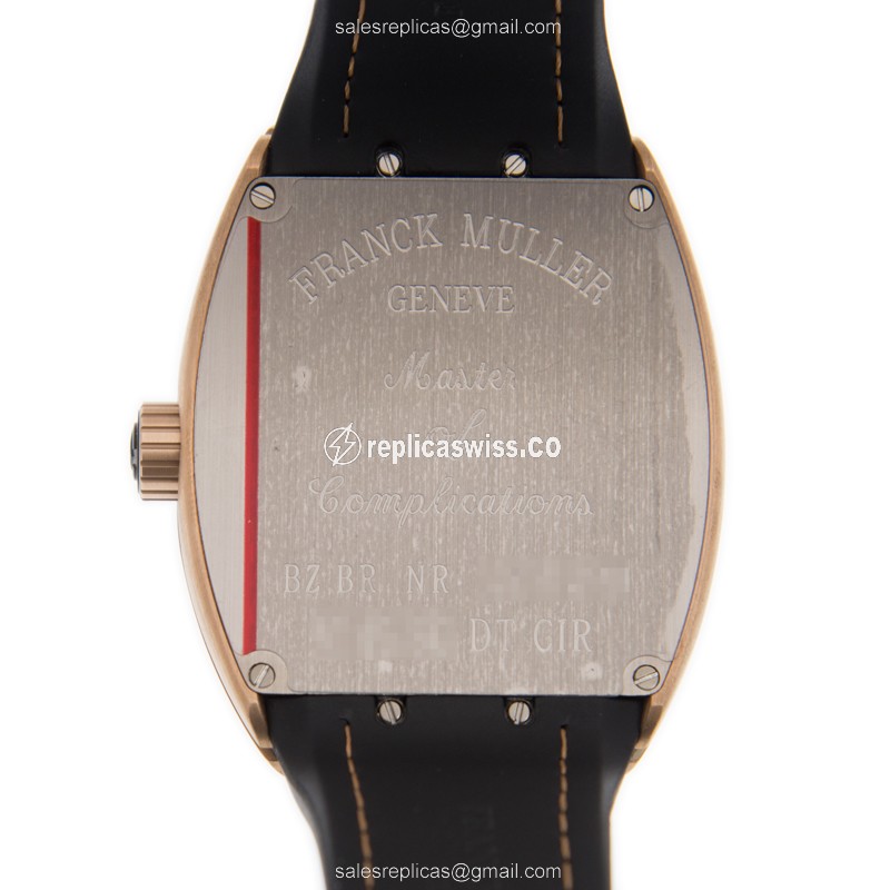 Franck Muller V 45 SC DT CIR (BZ.BR.NR)-BROWN VANGUARD Automatic Bronze