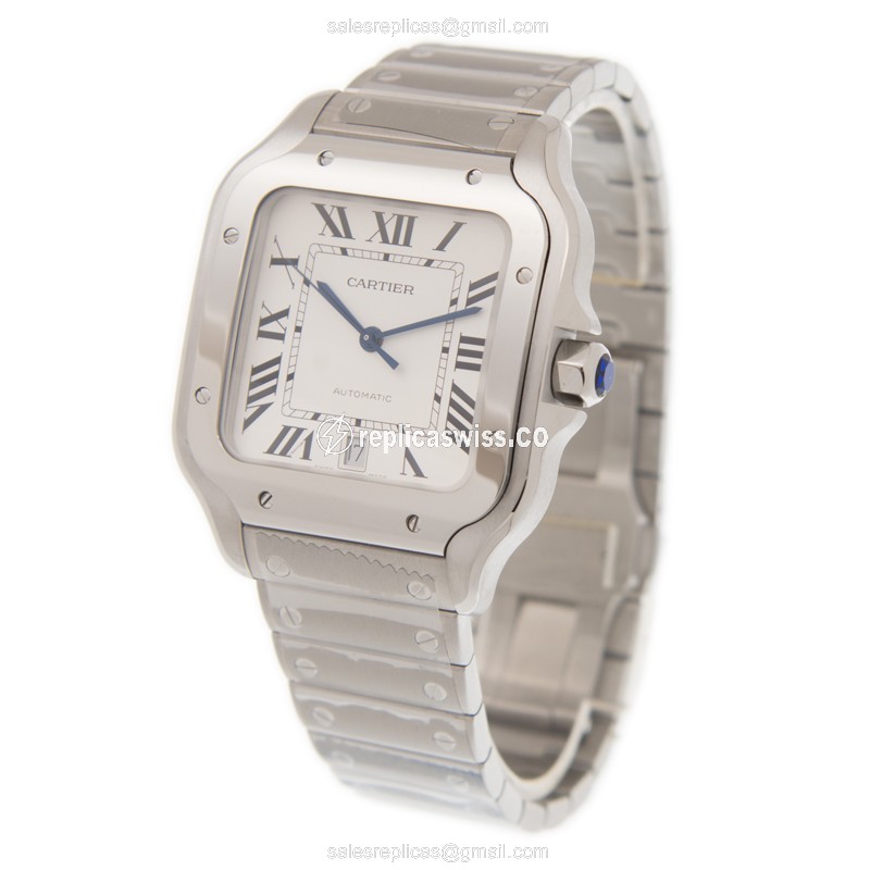 Cartier WSSA0009 SANTOS DE CARTIER Automatic Stainless Steel