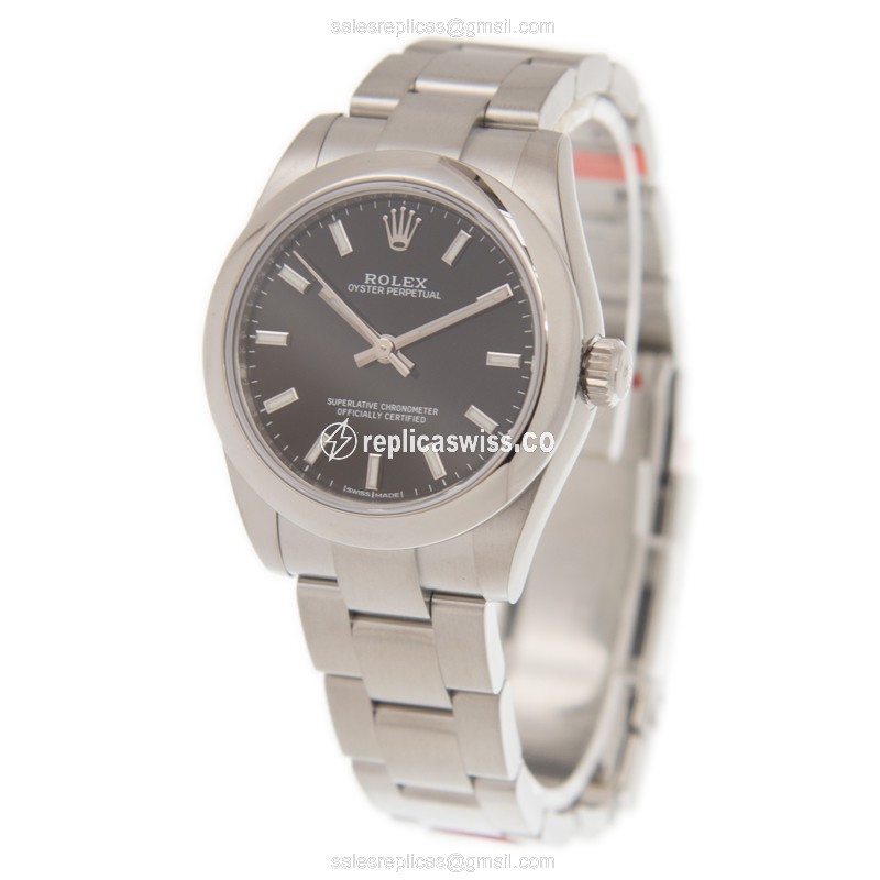 Rolex 177200BK_O OYSTER PERPETUAL Automatic Stainless Steel