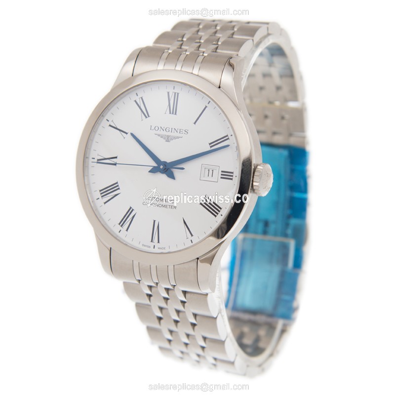Longines L2.821.4.11.6 RECORD Automatic Stainless Steel