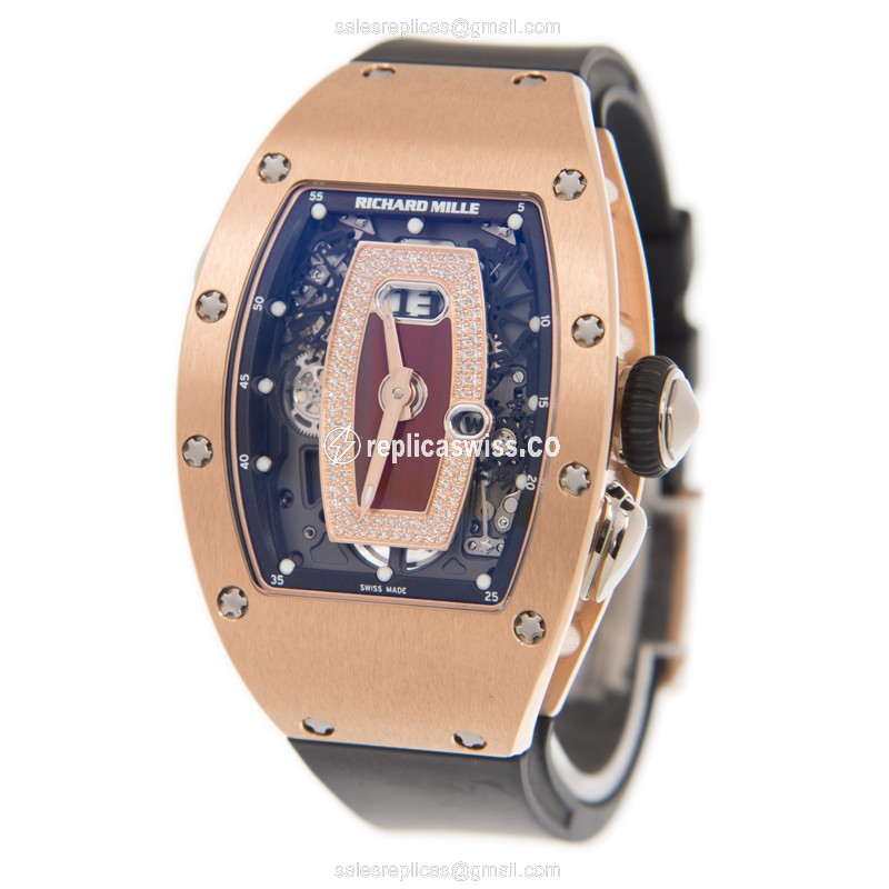Richard Mille RM037 RG ROSE GOLD Automatic 18kt Rose Gold