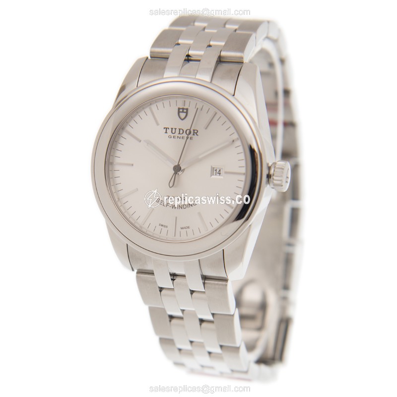Tudor 53000-68030-WT GLAMOUR DATE Automatic Stainless Steel