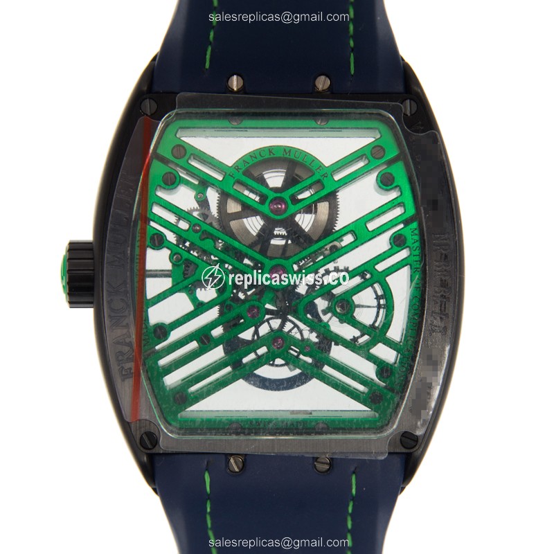 Franck Muller V 45 S6 SQT TT NR BR BL LE (AC) VANGUARD Automatic Stainless Steel
