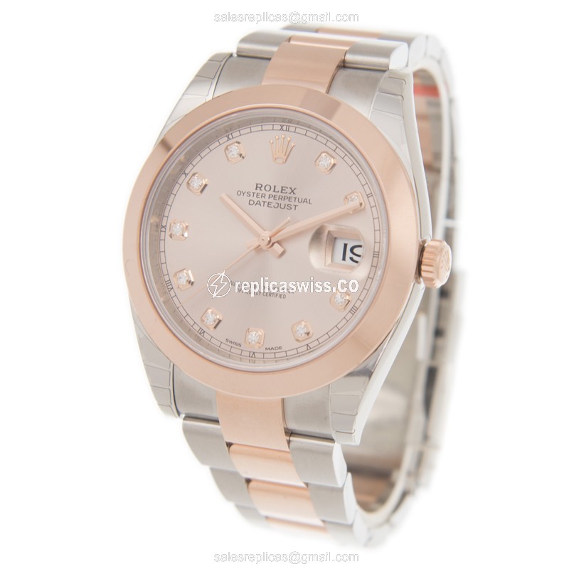 Rolex 126301-0007 DATEJUST Automatic 18kt Rose Gold & Steel