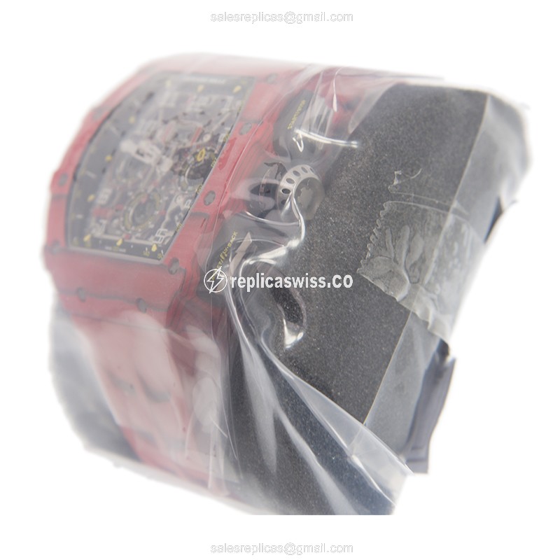 Richard Mille RM11-03 RED NTPT Automatic PVD Titanium
