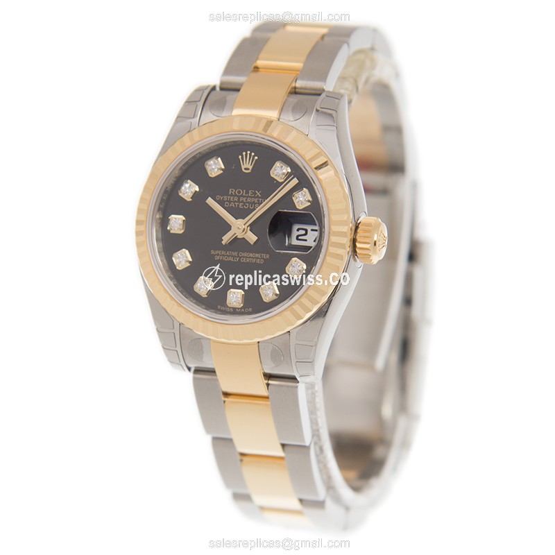 Rolex 179173GBK_O LADY DATEJUST Automatic 18kt Gold & Steel