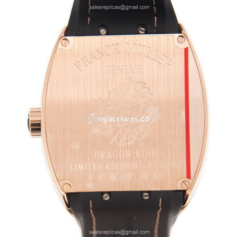 Franck Muller V 45 SC DT DRAGON KING (5N.NR) VANGUARD Automatic 18kt Rose Gold