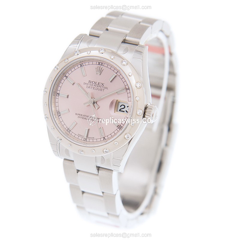 Rolex M178344-0052 LADY DATEJUST Automatic 18kt White Gold & Steel