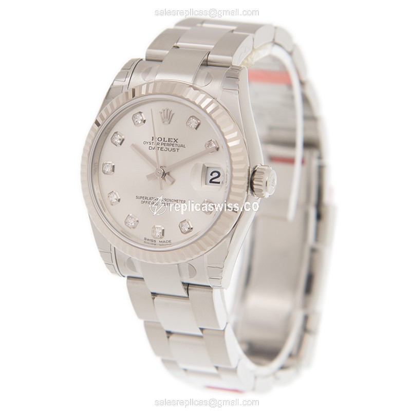 Rolex 178274-0030 DATEJUST Automatic 18kt White Gold