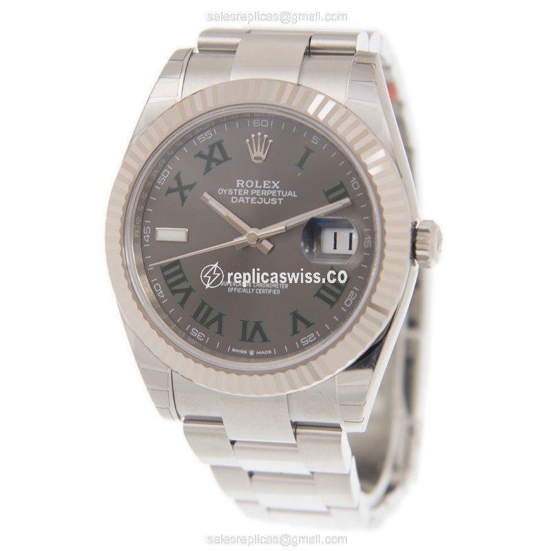 Rolex 126334-0021 DATEJUST Automatic 18kt White Gold & Steel