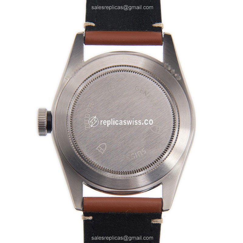 Tudor 79540-LEATHER STRAP HERITAGE RANGER Automatic Stainless Steel