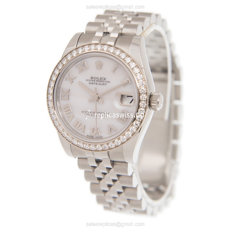 Rolex 178384NRWT_J DATEJUST Automatic Stainless Steel & Diamonds