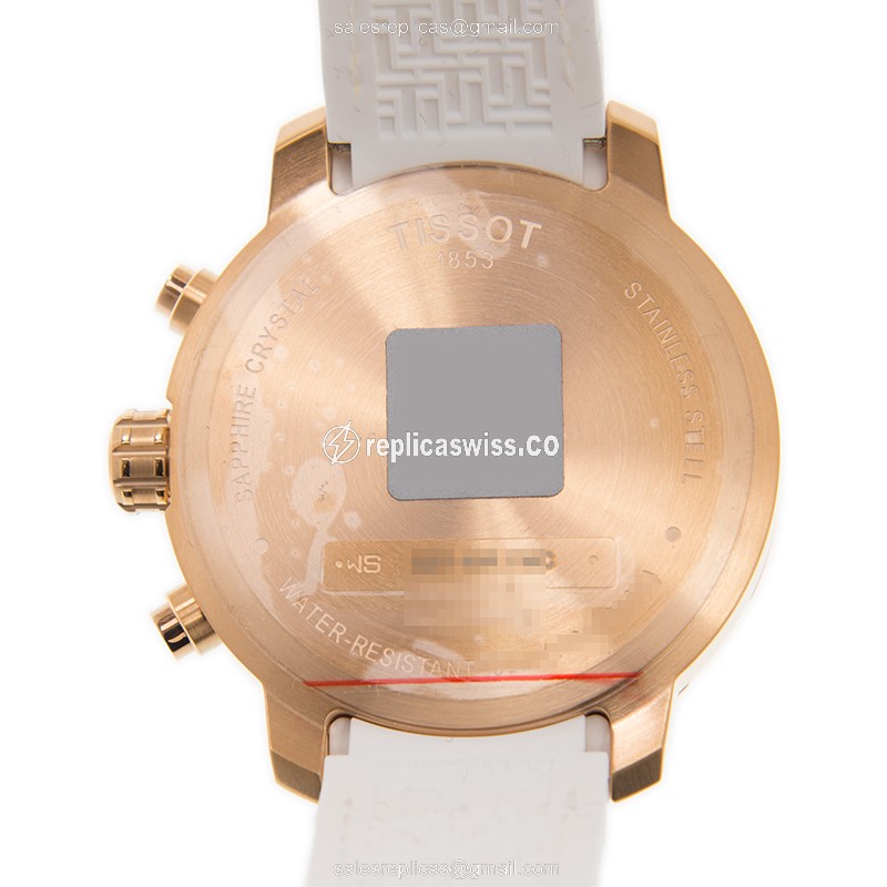 Tissot T095.417.37.117.00 T-SPORT Quartz Gold-Plated & Stainless Steel