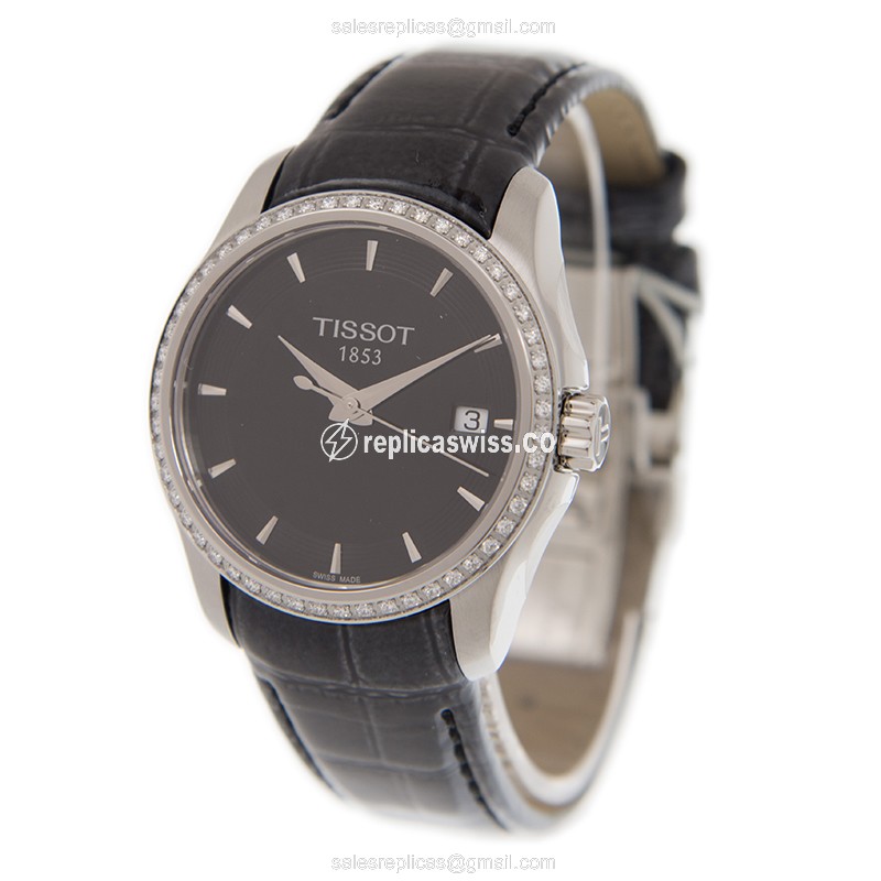 Tissot T035.210.66.051.00 T-CLASSIC Quartz Stainless Steel & Diamonds