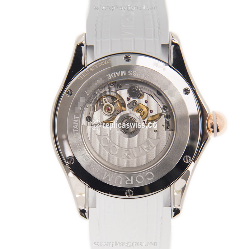 Corum 295.100.29/0009 DN04 BUBBLE Automatic 18kt Rose Magic & Diamond