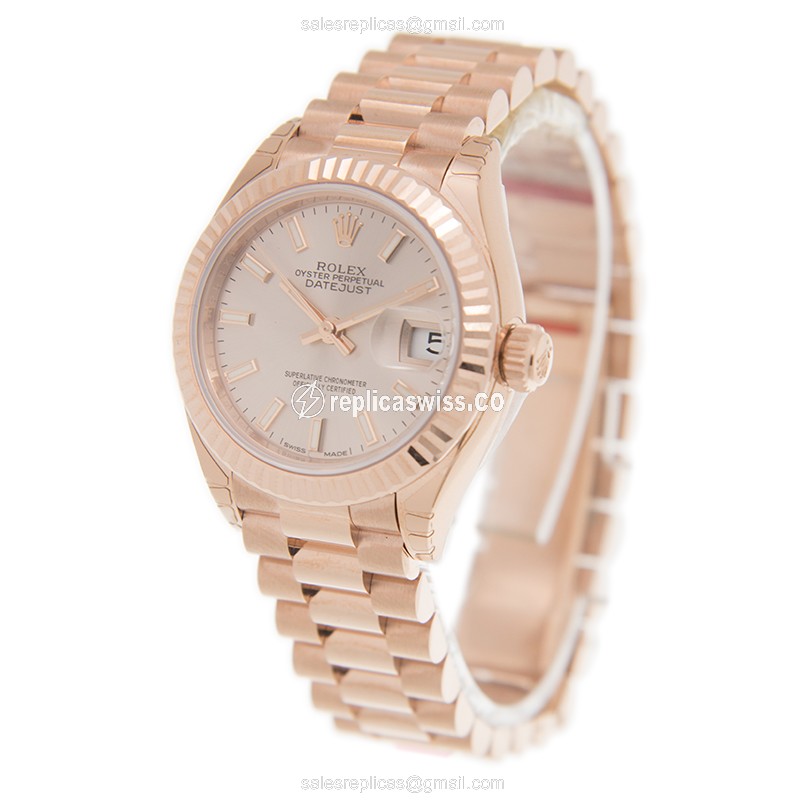 Rolex 279175-0001 LADY DATEJUST Automatic 18kt Rose Gold