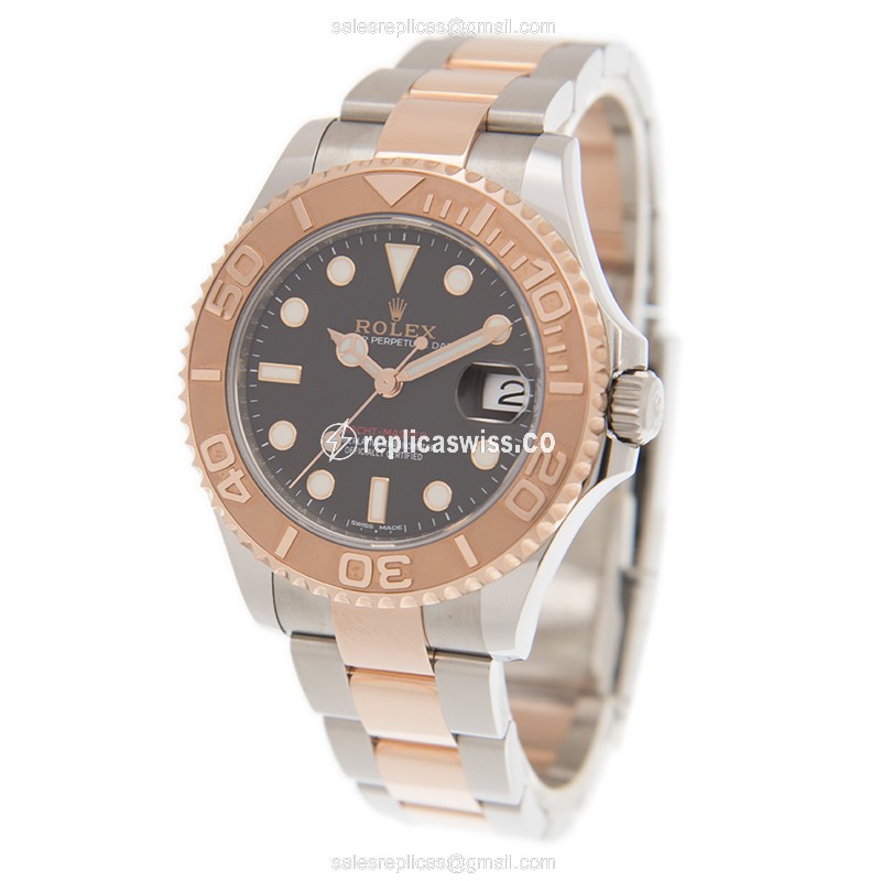 Rolex 268621-0004 YACHT MASTER Automatic 18kt Rose Gold & Steel