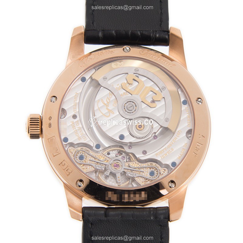 Glashutte 1-90-02-49-35-30 PANO Automatic 18kt Rose Gold