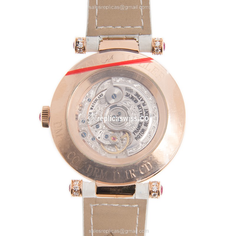 Franck Muller DM 42 COL DRMD 1R CD (5N) DOUBLE MYSTERY Automatic 18kt Rose Gold & Diamonds