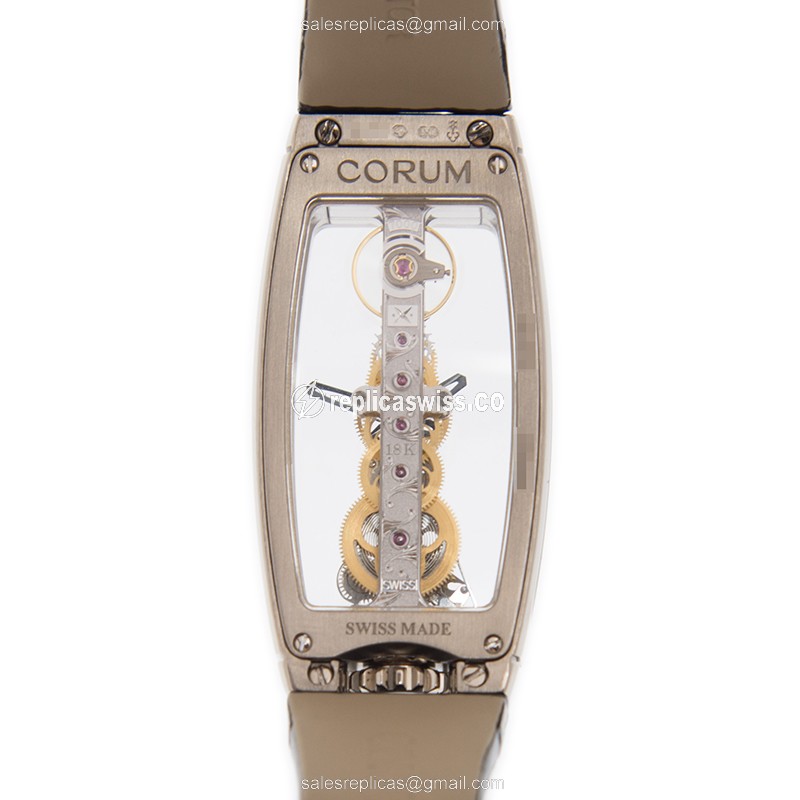 Corum 113.101.59-0001 0000 BRIDGE Manual Wind 18kt White Gold