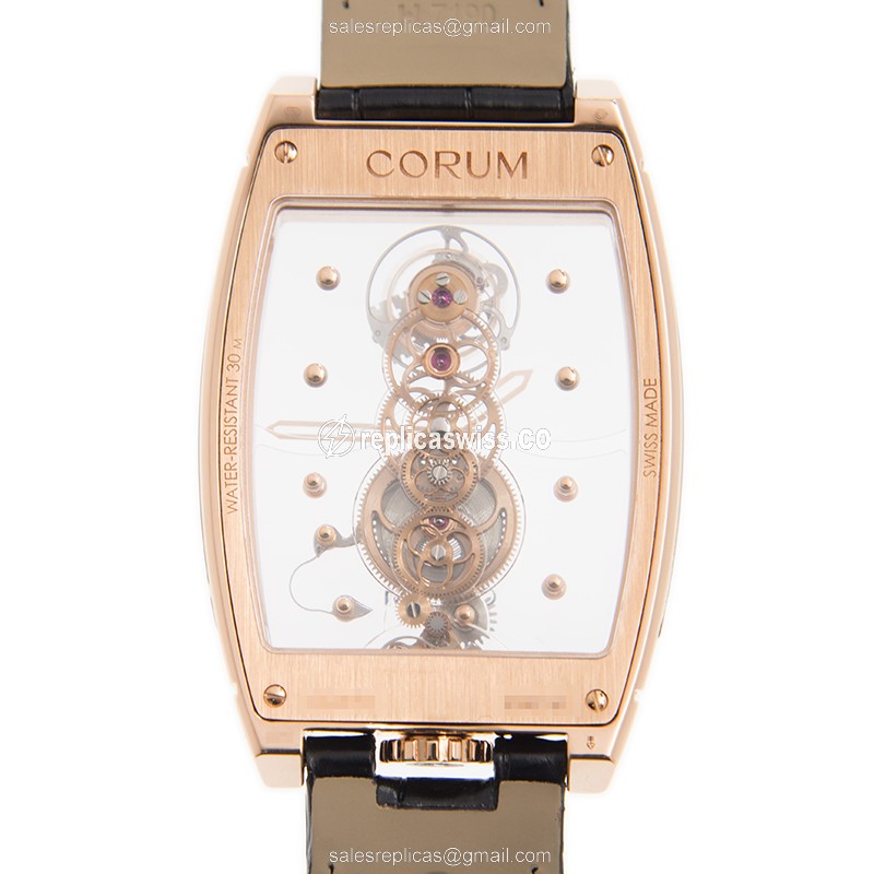 Corum 100.160.55/0F01 0000 BRIDGE Manual Wind 18kt Rose Gold