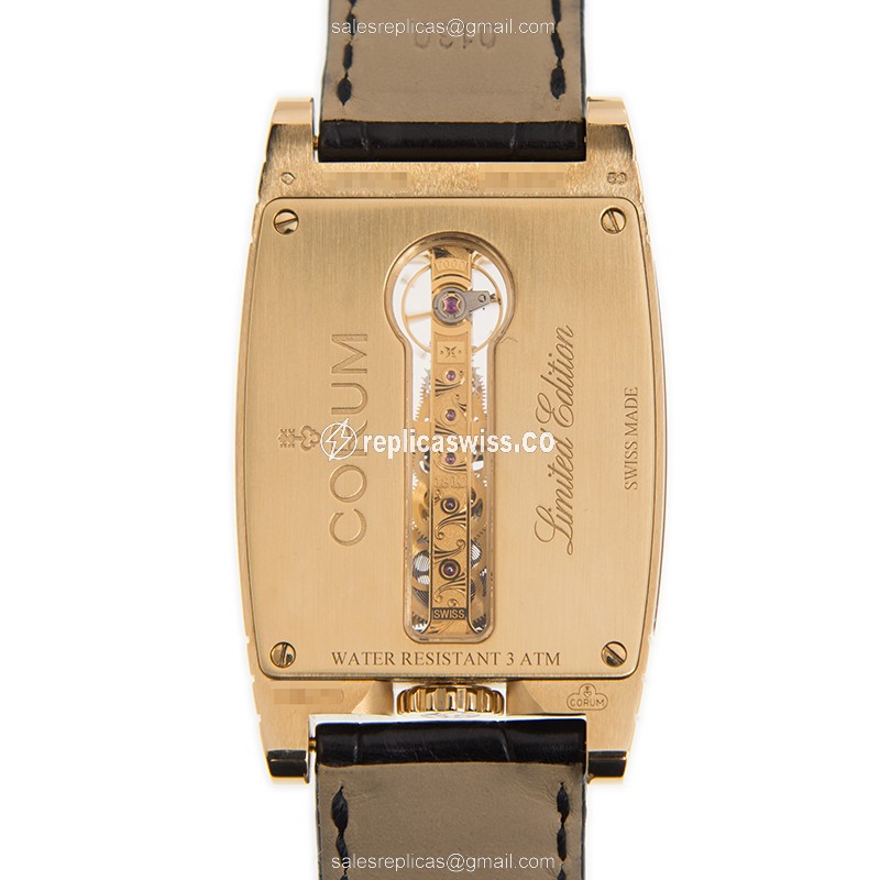 Corum 113.770.56-0001 GD02 BRIDGE Manual Wind 18kt Yellow Gold