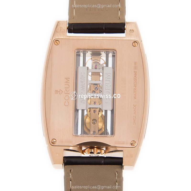 Corum 313.150.55/0002 FK02 BRIDGE Automatic 18kt Rose Gold