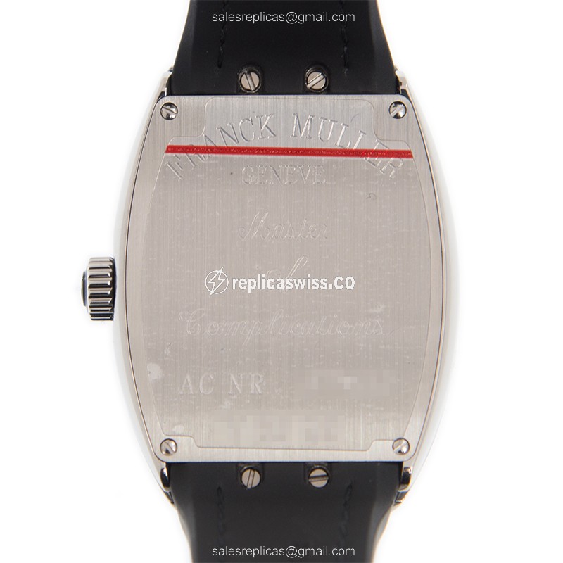 Franck Muller V 29 QZ (AC NR) VANGUARD Quartz Stainless Steel